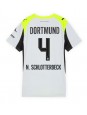 Billige Borussia Dortmund Nico Schlotterbeck #4 Bortedrakt Dame 2025-26 Kortermet